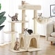 preview thumbnail 84 of 100, EROMMY Cat Tree – Multi-Level Cat Tower with Sisal Scratching Posts & Swing Ball, Modern Cat Furniture for Indoor Cats