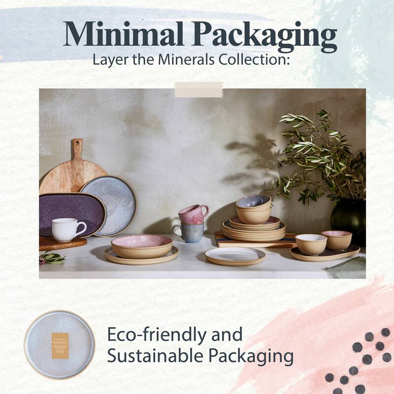 Portmeirion Minerals Set of 4 Dinner Plates - 24 fl. oz.