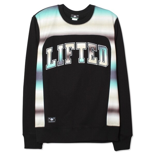 mens graphic knit sweater