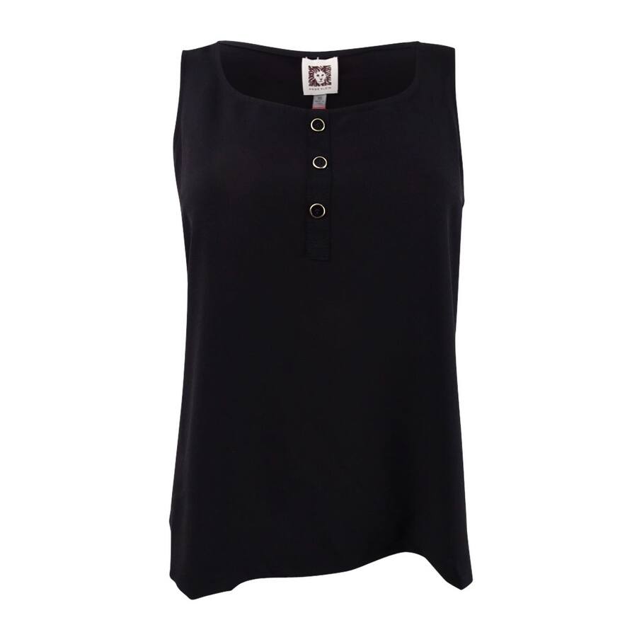 Anne Klein Women's Henley Top