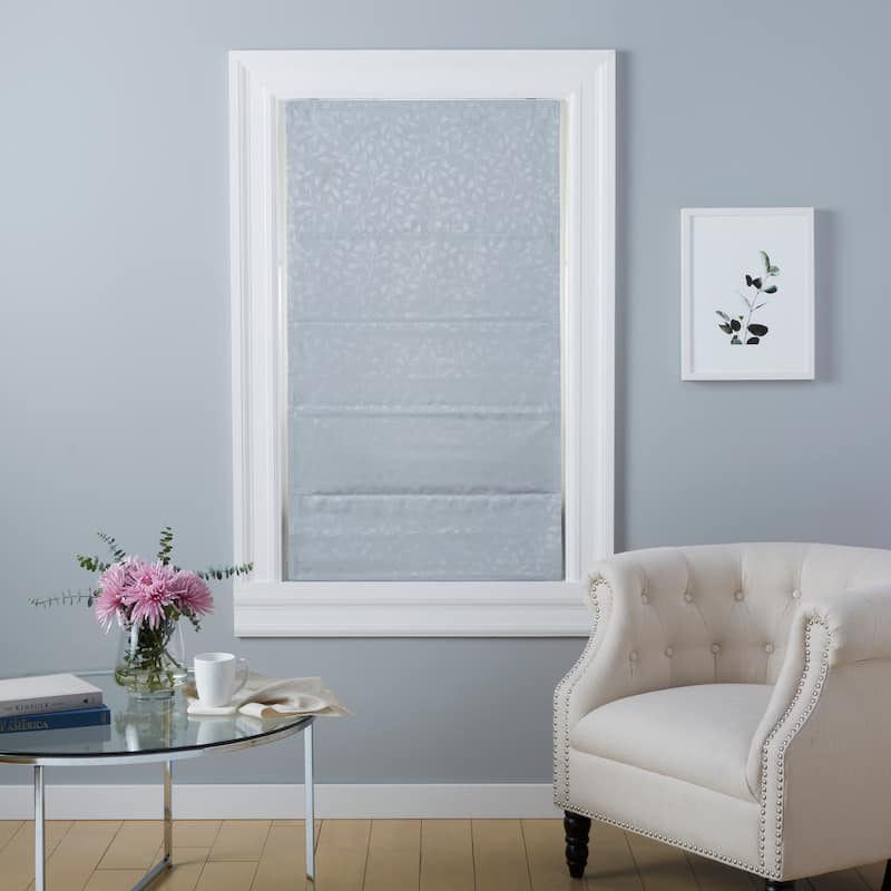 ATI Home Bolan Botanical Total Blackout Roman Shade
