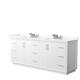 Option White, Nickel Trim, Giotto Quartz Top