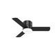 Hunter 44" Minimus Low Profile Ceiling Fan with LED Light, Handheld Remote