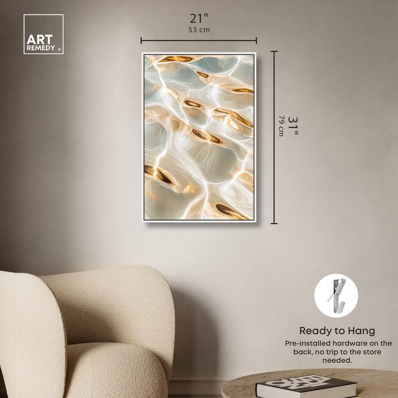 Light Reflections I Canvas by Art Remedy