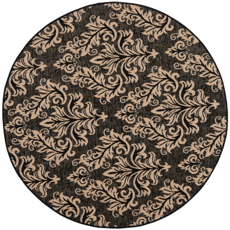 SAFAVIEH Courtyard Moshka Indoor/ Outdoor Waterproof Patio Backyard Rug