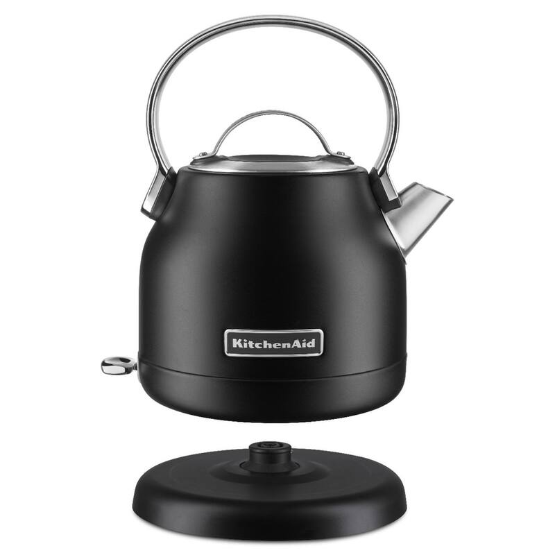 KitchenAid Refurbished 1.25 L Electric Kettle, RKEK1222 - Black Matte