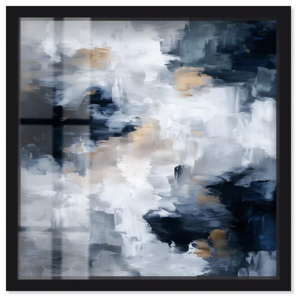 Midnight and Ivory II Shadowbox by Art Remedy