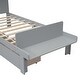 preview thumbnail 11 of 29, Twin Bed with Footboard Bench,2 drawers