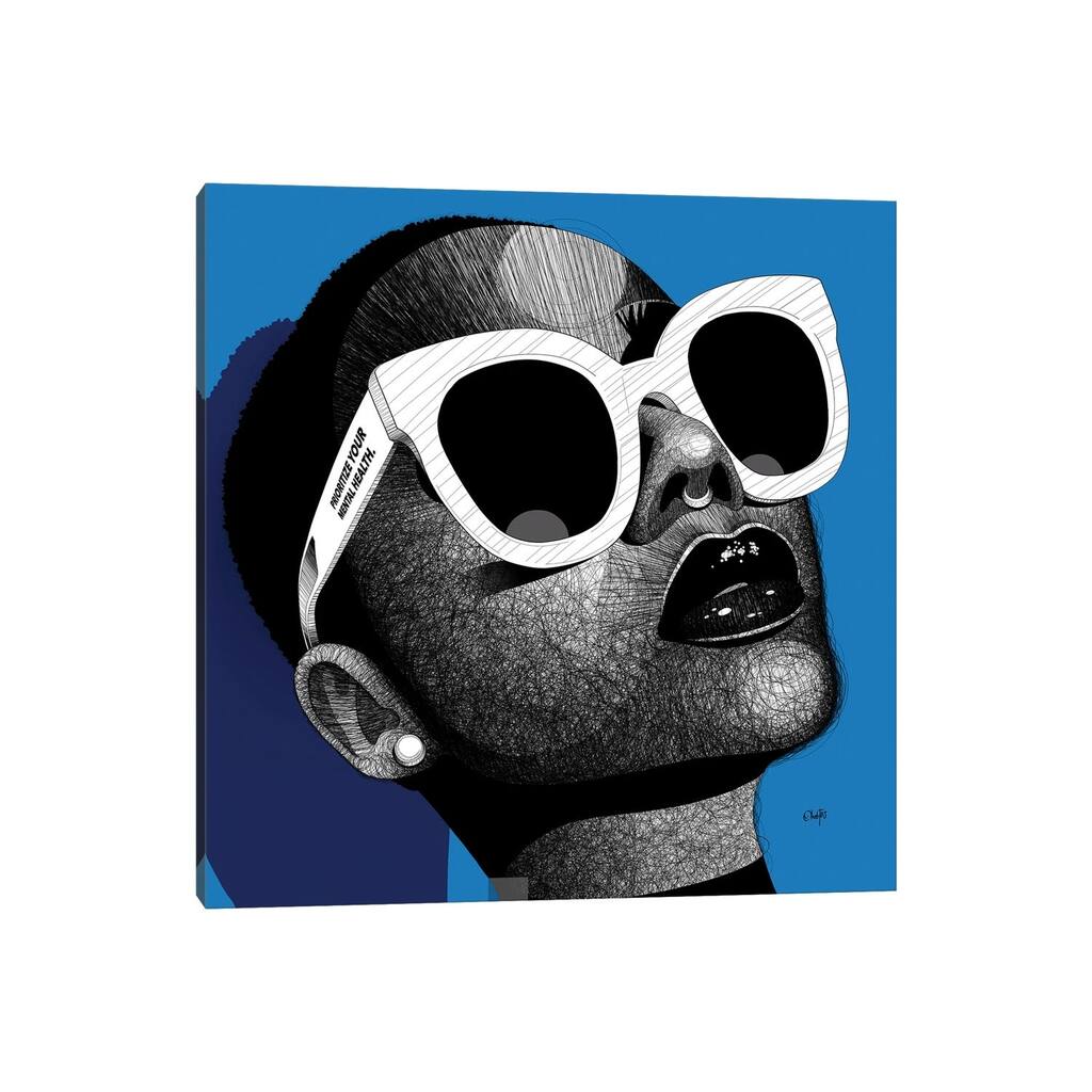 iCanvas "Unbothered" by Ohab TBJ Canvas Print