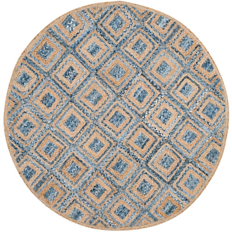 SAFAVIEH Cape Cod Elfie Handmade Jute Area Rug
