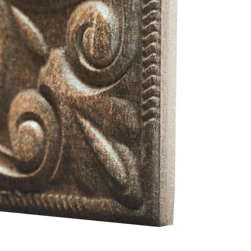 Merola Tile Victorian Tin Copper 17-3/8" x 17-3/8" Porcelain Wall Tile