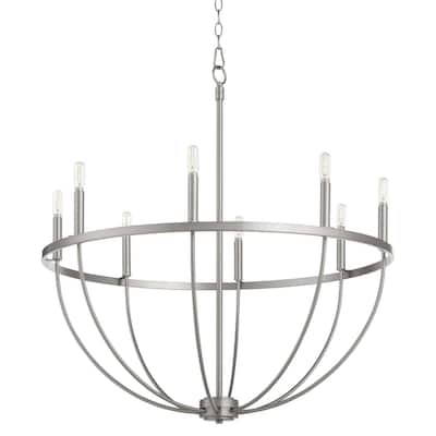 Quorum International 6374-8 Tribute 8 Light 32" Wide Ring Chandelier