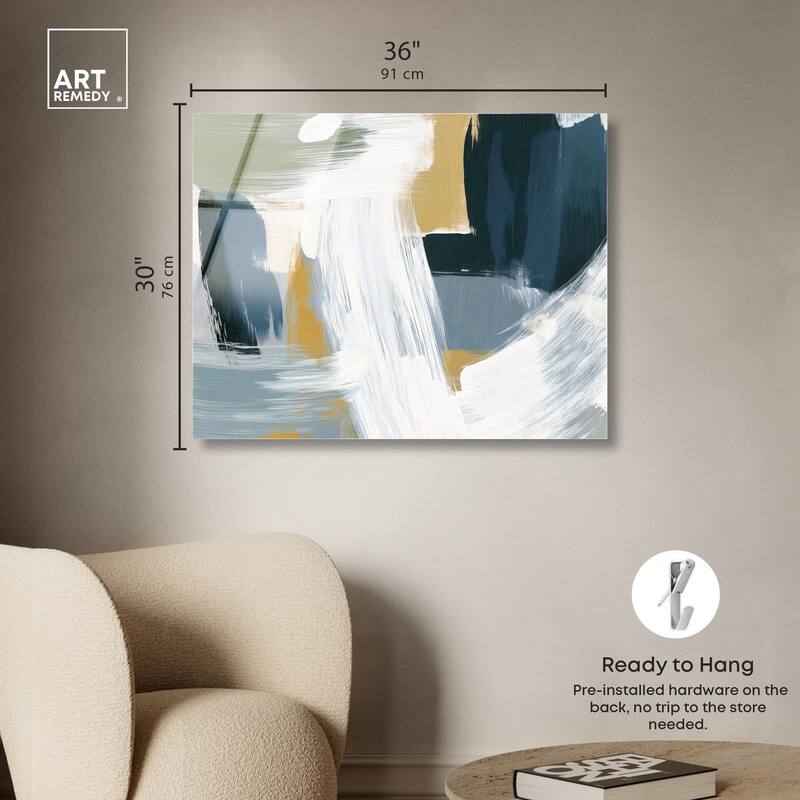 Moss Layers III Acrylic by Art Remedy, Ready to Hang