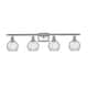 Option Clear Water Glass / Brushed Satin Nickel Finish