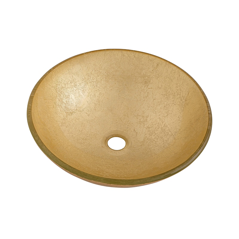 Fine Fixtures Modern glass Vessel Round 16 X 16