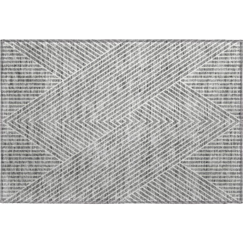 Premium Washable Super Soft Modern Geo Mayfield Rug