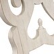 preview thumbnail 6 of 6, Farmhouse Reimagined Antique White with Chestnut Splat Back Side Chair (Set of 2)