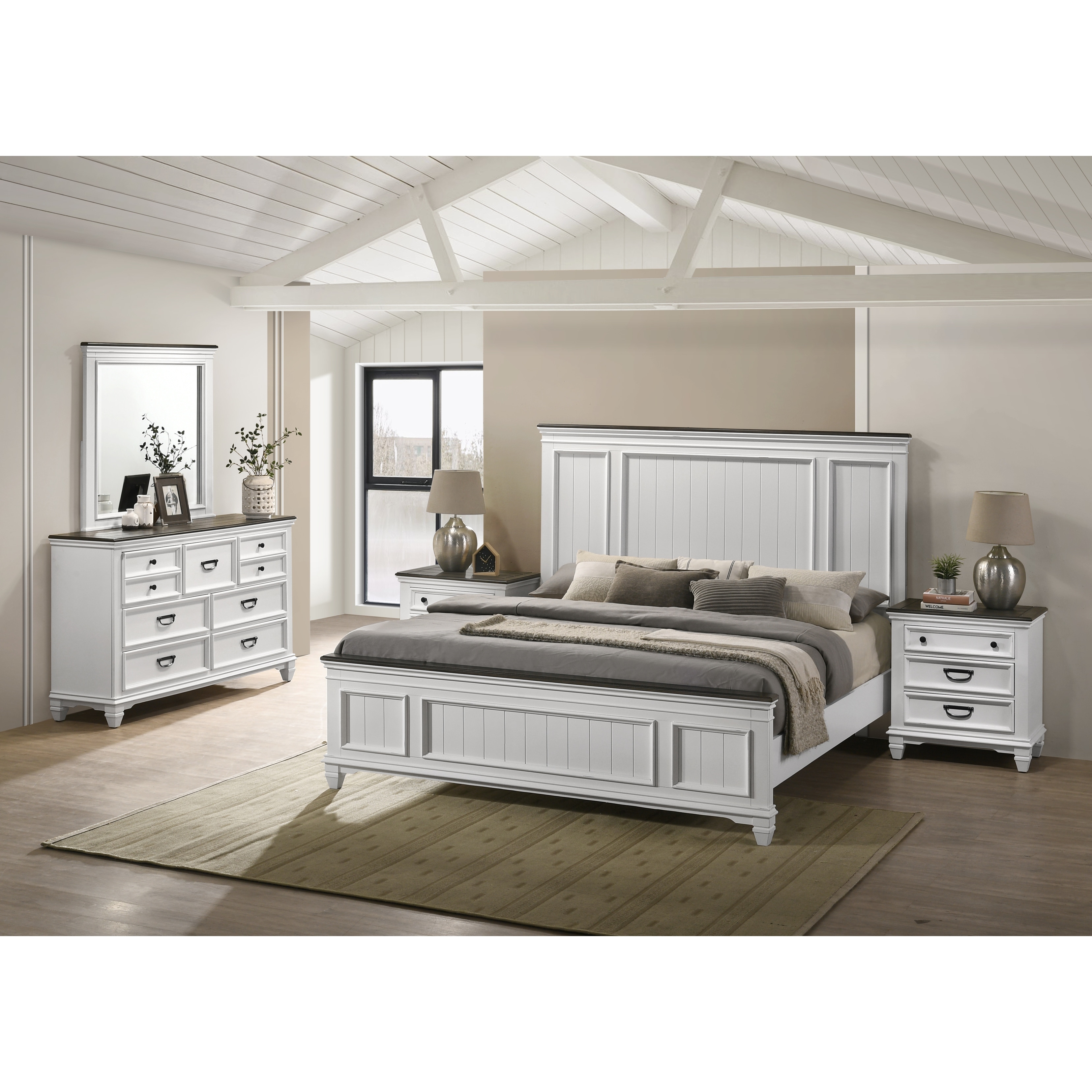 All white bedroom sets deals