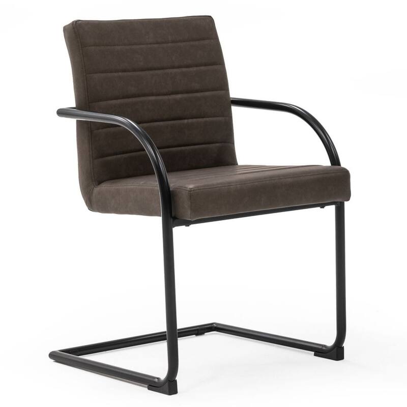 Modrest Ivey Modern Brown Dining Chair (Set of 2)