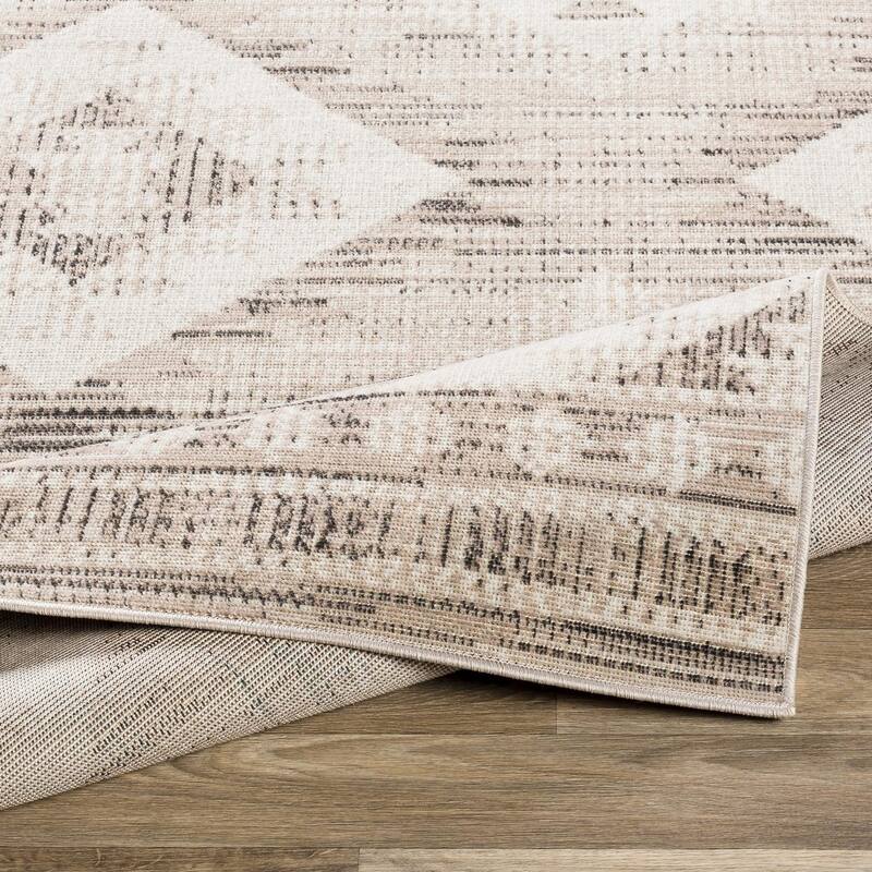 Livabliss Bohemian & Eclectic Rafetus Medallion Area Rug