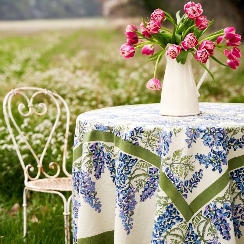 Couleur Nature Wisteria Tablecloth