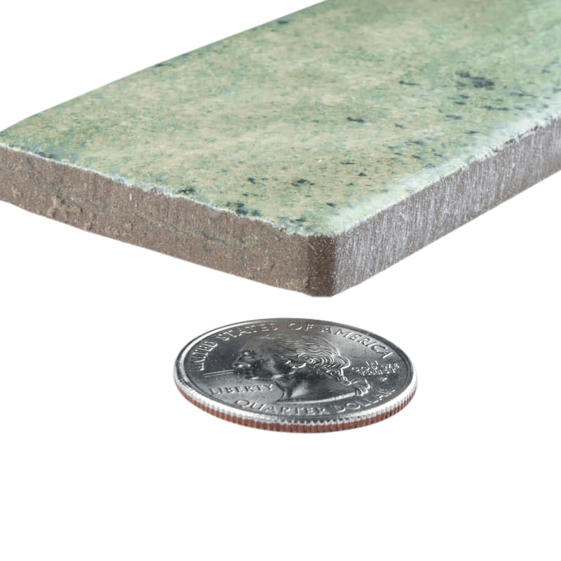 Merola Tile Phoenix Aquamarine 1-7/8" x 17-3/4" Porcelain Floor and Wall Tile