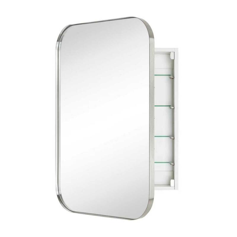 Modern & Contemporary Oversized Medicine Cabinet Mirror - 30" x 22"
