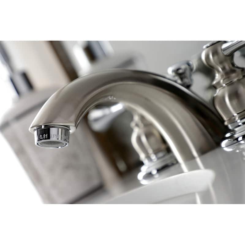 Vintage Mini-Widespread Bathroom Faucet