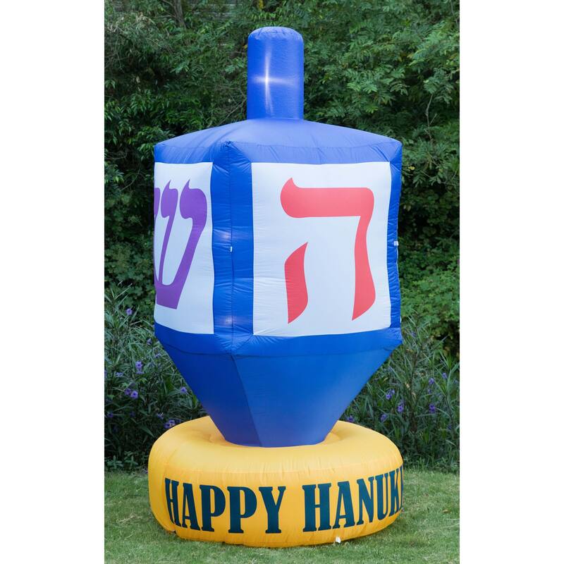 Giant Hanukkah Inflatable Dreidel
