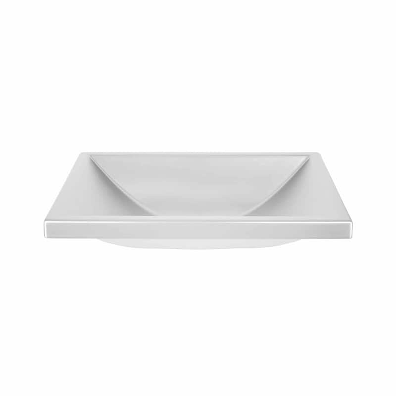 Amara Fireclay Dual Mount Bathroom Sink - 20" x 14" x 4.75"