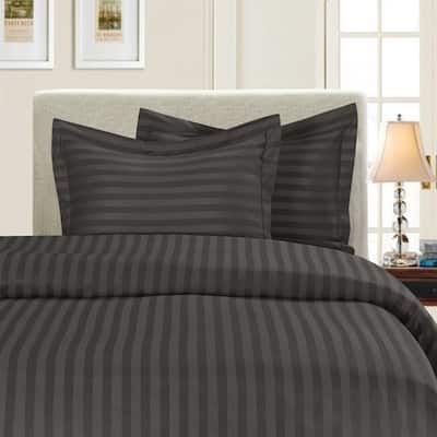 Porch & Den Fairfield Dobby Stripe 3-piece Duvet Cover Set