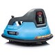 preview thumbnail 45 of 58, 12V ride on bumper car for kids,1.5-5 Years Old,Baby Bumping Toy Gifts W/Remote Control Green