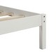 preview thumbnail 6 of 7, Rustic Queen Size Platform Solid Wood Queen Bed Frame with Headboard