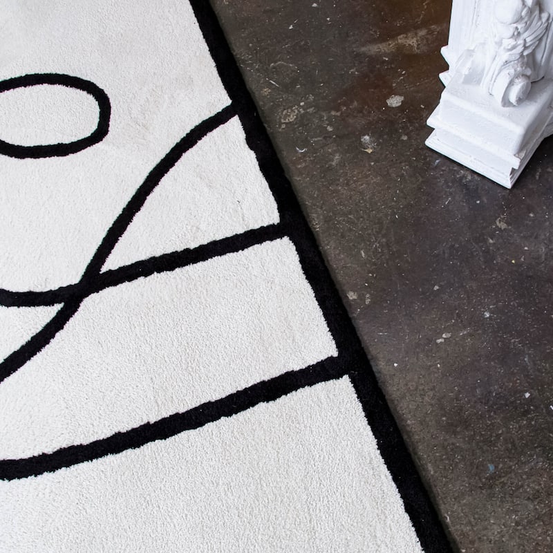 Cajal Abstract Modern Area Rug