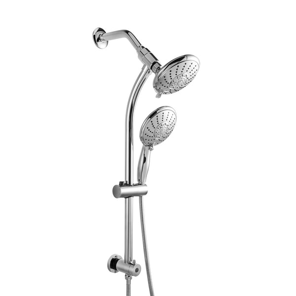 Dual shower head on sale