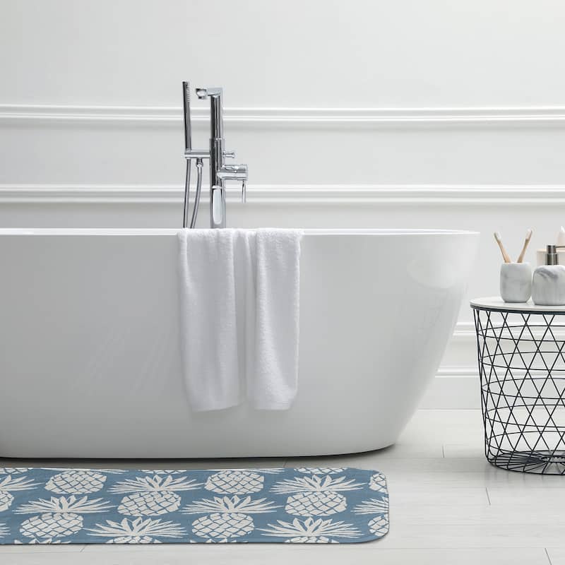 Pineapple Pattern Bathmat