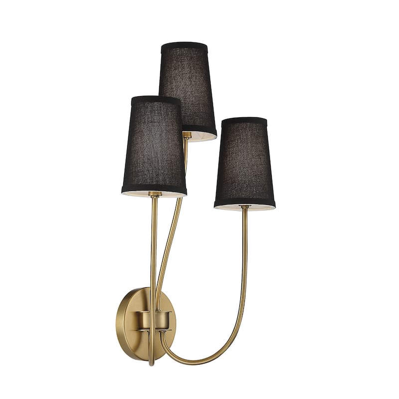 Meridian M90065 3 Light 23" Tall Wall Sconce
