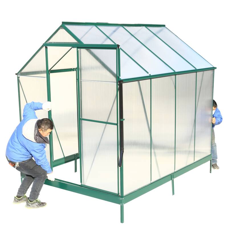 Heavy Duty Outdoor Aluminum Walk-in Green House