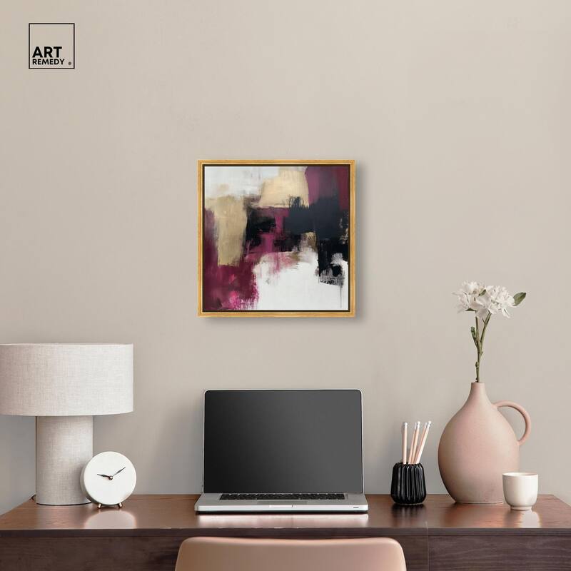Golden Dusk I Canvas by Art Remedy
