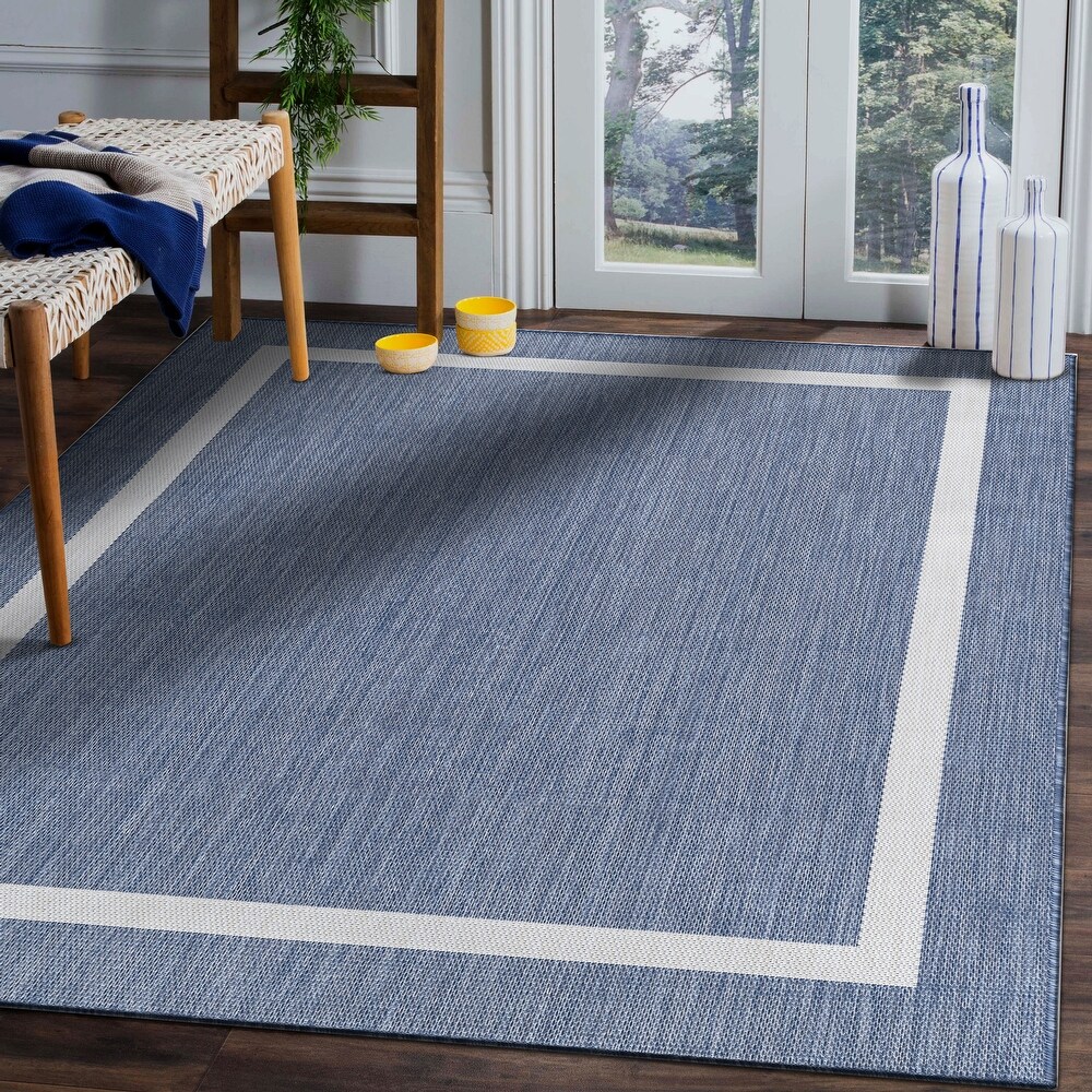 EXTRA LONG CLASSIC BORDER RUNNER RUG CARPET INDOOR OUTDOOR 6' 8' 10' ~ 3 COLORS 
