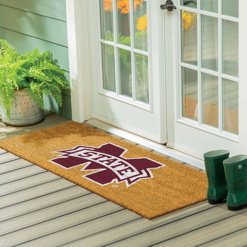 Mississippi State University Full Color Indoor/Outdoor Coir Mat - 60" x 24"
