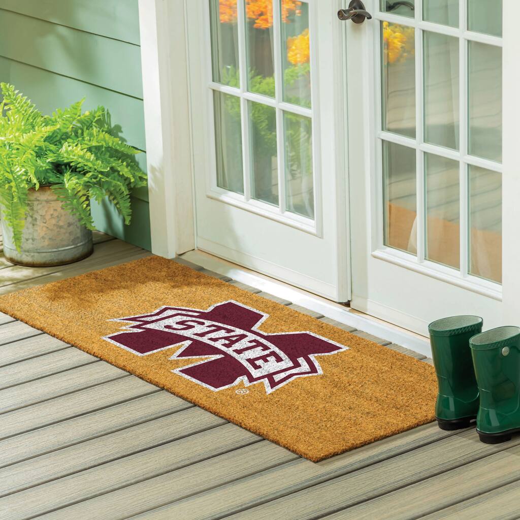 Mississippi State University Full Color Indoor/Outdoor Coir Mat