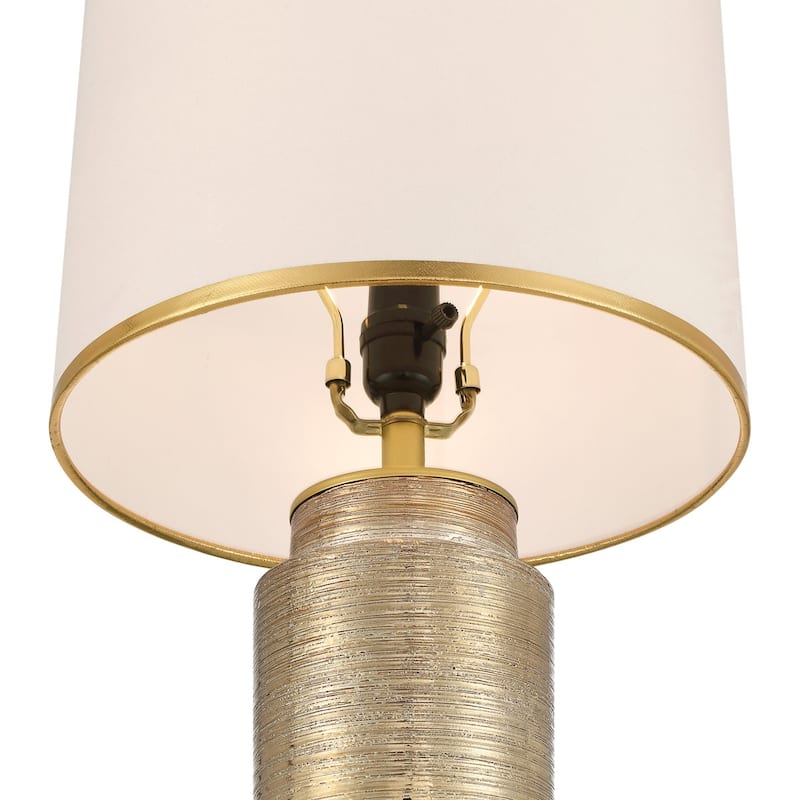 Acroma 25" Ceremic Single Table Lamp - 1-light
