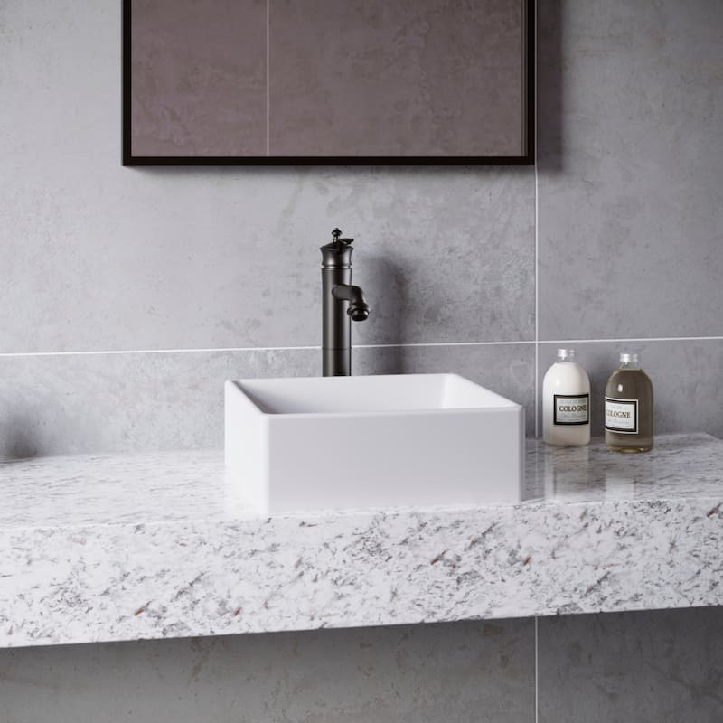 Karran USA KBF472 Vineyard 1.2 GPM Vessel Single Hole Bathroom Faucet