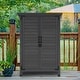 preview thumbnail 25 of 43, MCombo Small Outdoor Storage Cabinet Shed with Double Doors (24.6" x 18.3" x 38.2"), Wooden 0985