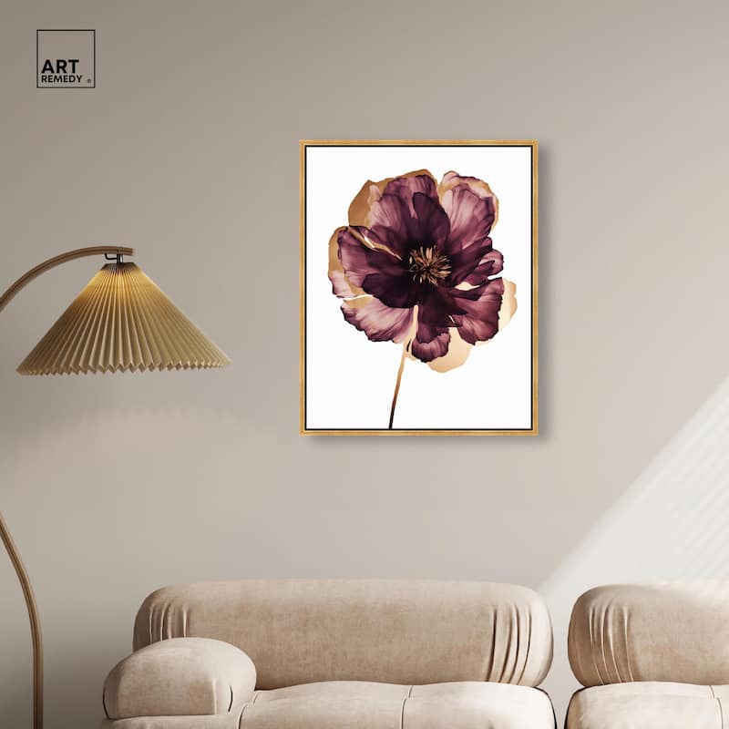 Lilac Blooming I Canvas by Art Remedy