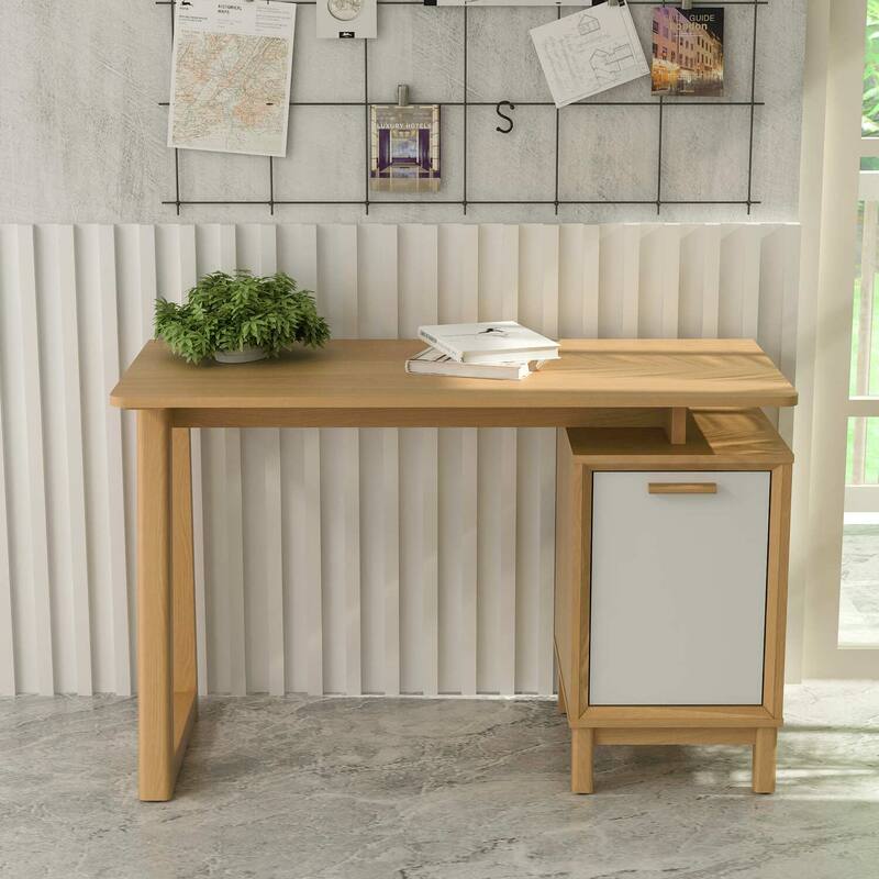 47" Writing Desk - Compact Home Office Computer Study Laptop Table