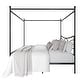 preview thumbnail 17 of 32, Clayfell Denver Metal Canopy Bed