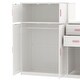 preview thumbnail 26 of 28, With Trundle Bed Wooden Twin Size Platform Bed with Storage Cabinet