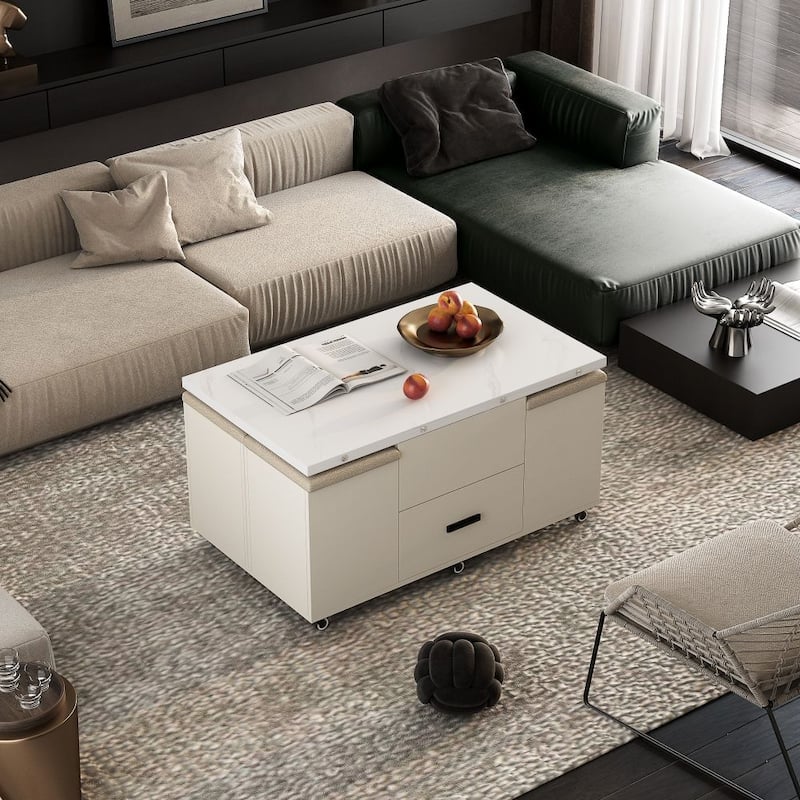 Modern Lift-Up MDF Coffee Table